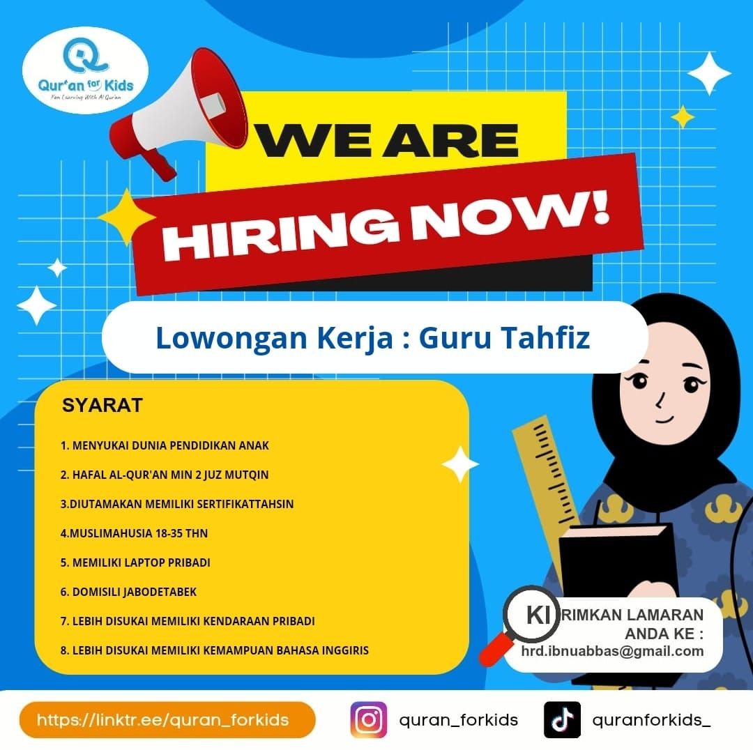 Guru Les Mengaji di Quran For Kids Guru Les Mengaji di Quran For Kids